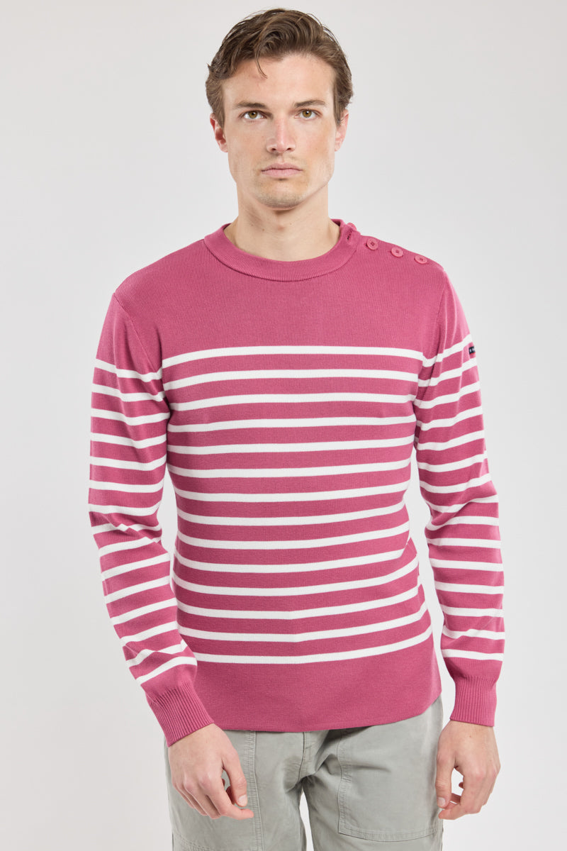 armor-lux-groix-pull-marin-ray-homme-100-coton-2 image 1