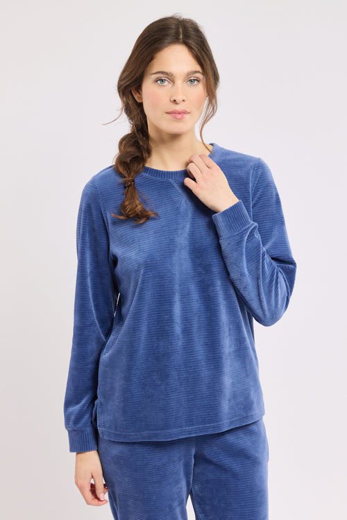 armor-lux-pyjama-jogging-velours-femme-haut-pantalon-2 image 4