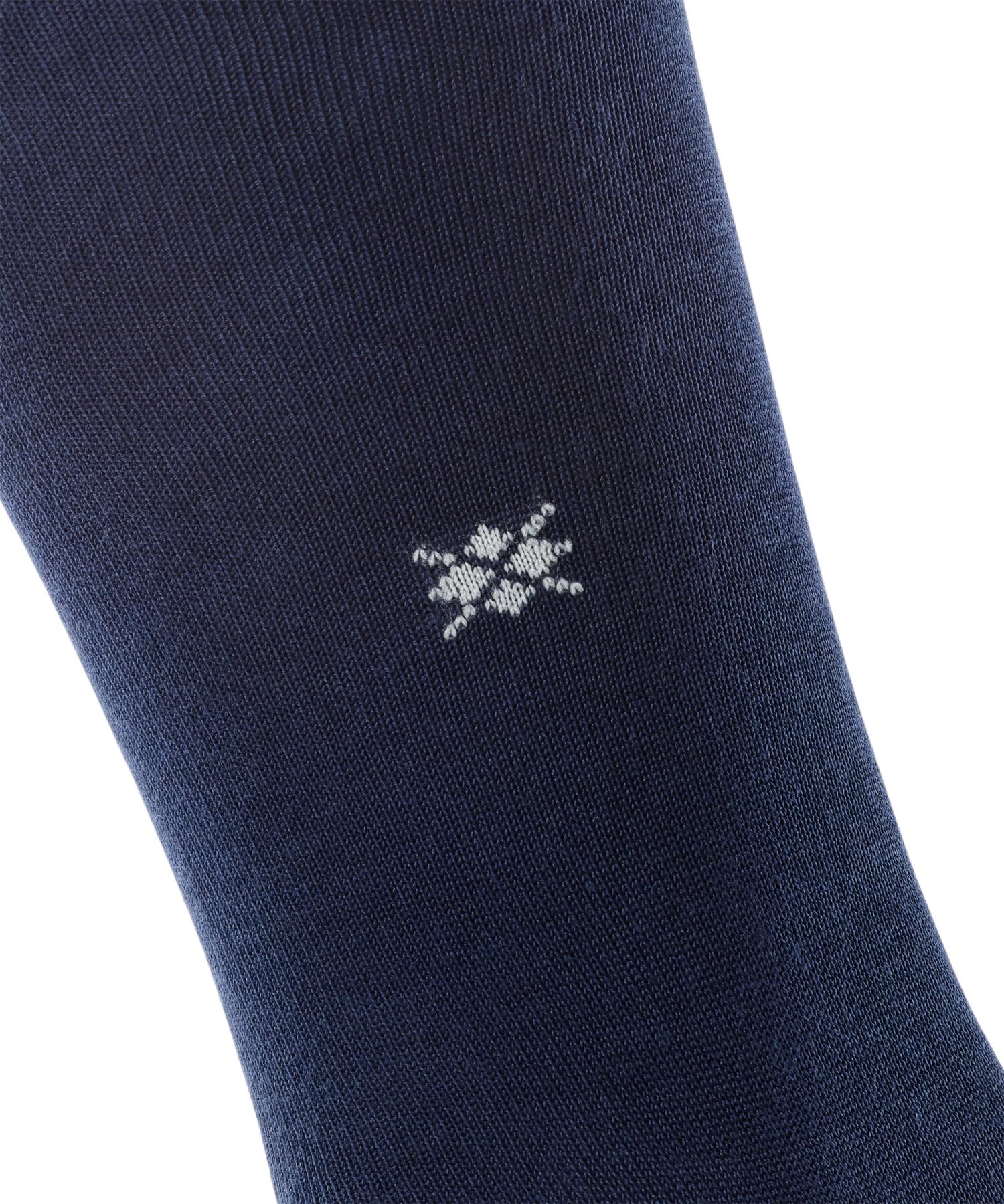 burlington-dublin-chaussettes-hautes-homme-coton-bleu-marine-40-46 image 4