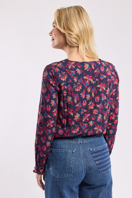 armor-lux-chemisier-femme-imprim-floral-manches-longues-viscose image 4