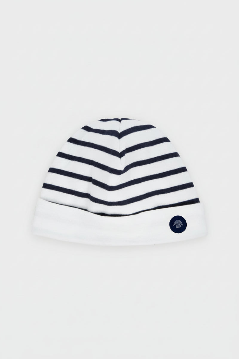 armor-lux-bonnet-morgan-kids-enfant-r-versible-coton-pais-ray image 1