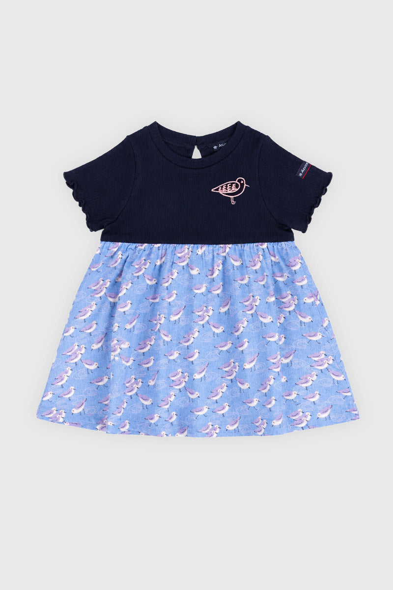armor-lux-robe-baby-mouettes-coton-modal image 1