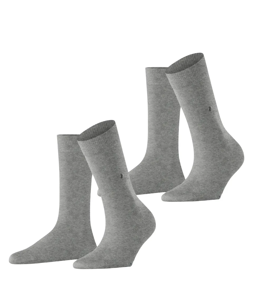 burlington-everyday-2-pack-chaussettes-opaques-femme-coton-biologique image 1
