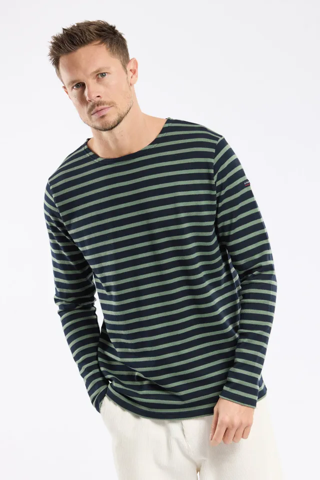 armor-lux-marini-re-homme-manches-longues-coton-pais-6 image 1