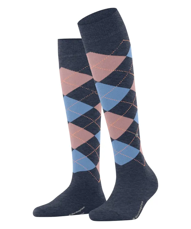 burlington-chaussettes-marylebone-femme-laine-bleu-marine image 1