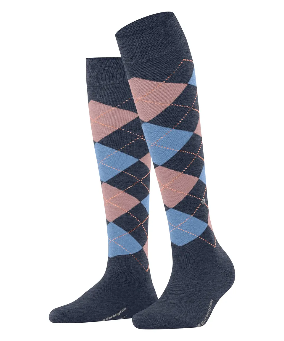 burlington-chaussettes-marylebone-femme-laine-bleu-marine image 1