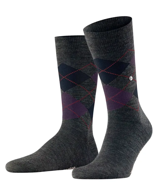 burlington-edinburgh-melange-chaussettes-homme-laine-vert-green-leaf-7271-40-46 image 1