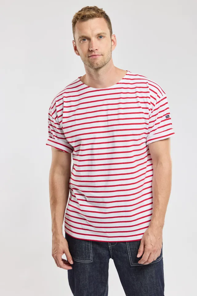 armor-lux-th-viec-marini-re-homme-manches-courtes-coton-l-ger-2 image 1