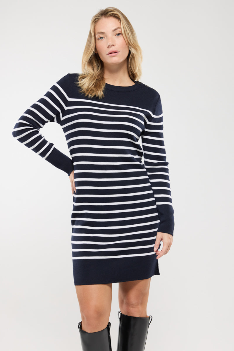armor-lux-robe-ray-e-femme-laine-m-rinos-manches-longues image 5