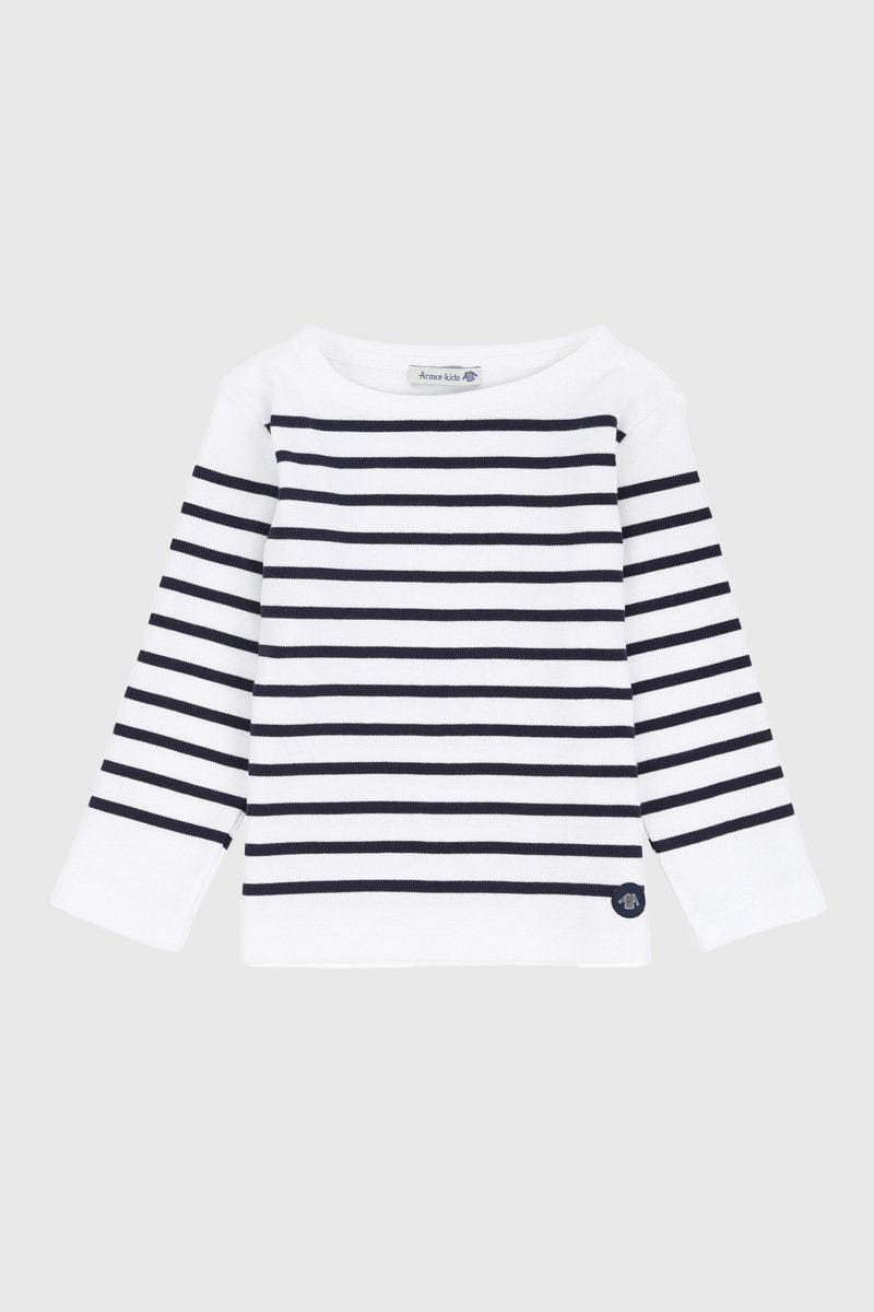 armor-lux-amiral-kids-marini-re-enfant-coton-col-bateau image 1