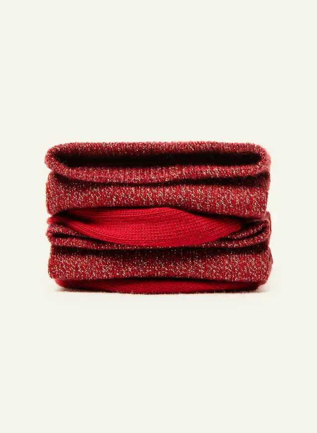 archiduchesse-paillet-e-scarlet-o-l-l-chaussettes-courtes-lurex-rouge image 1