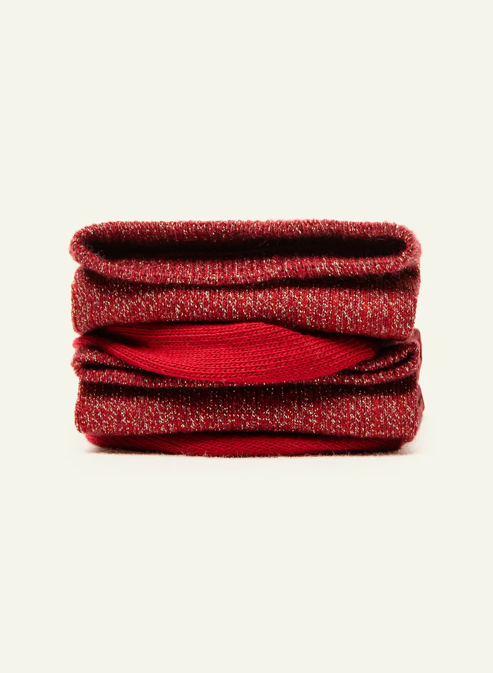 archiduchesse-paillet-e-scarlet-o-l-l-chaussettes-courtes-lurex-rouge image 1
