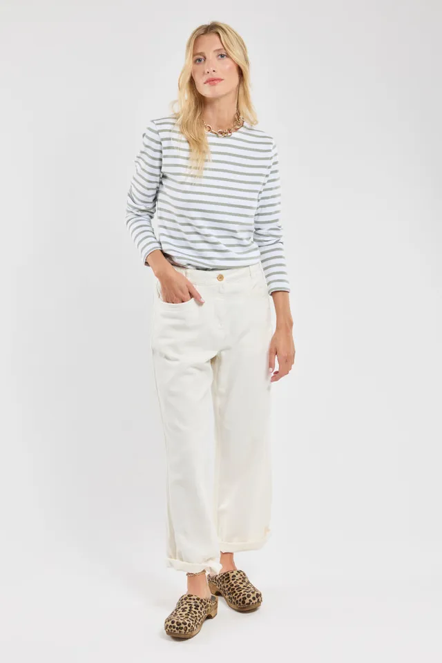 armor-lux-pantalon-large-femme-toile-de-coton image 1