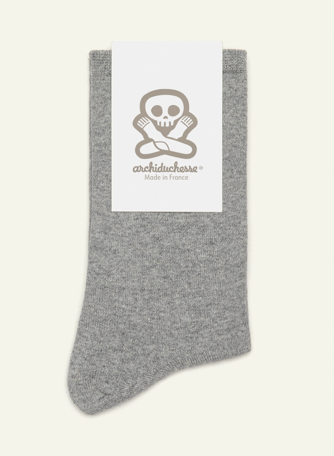 archiduchesse-gris-s-lectif-chaussettes-courtes-coton-recycl image 6
