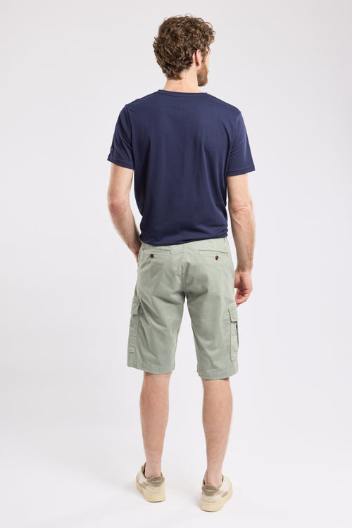 armor-lux-bermuda-cargo-homme-en-coton-droit-l-ger-multi-poches image 3