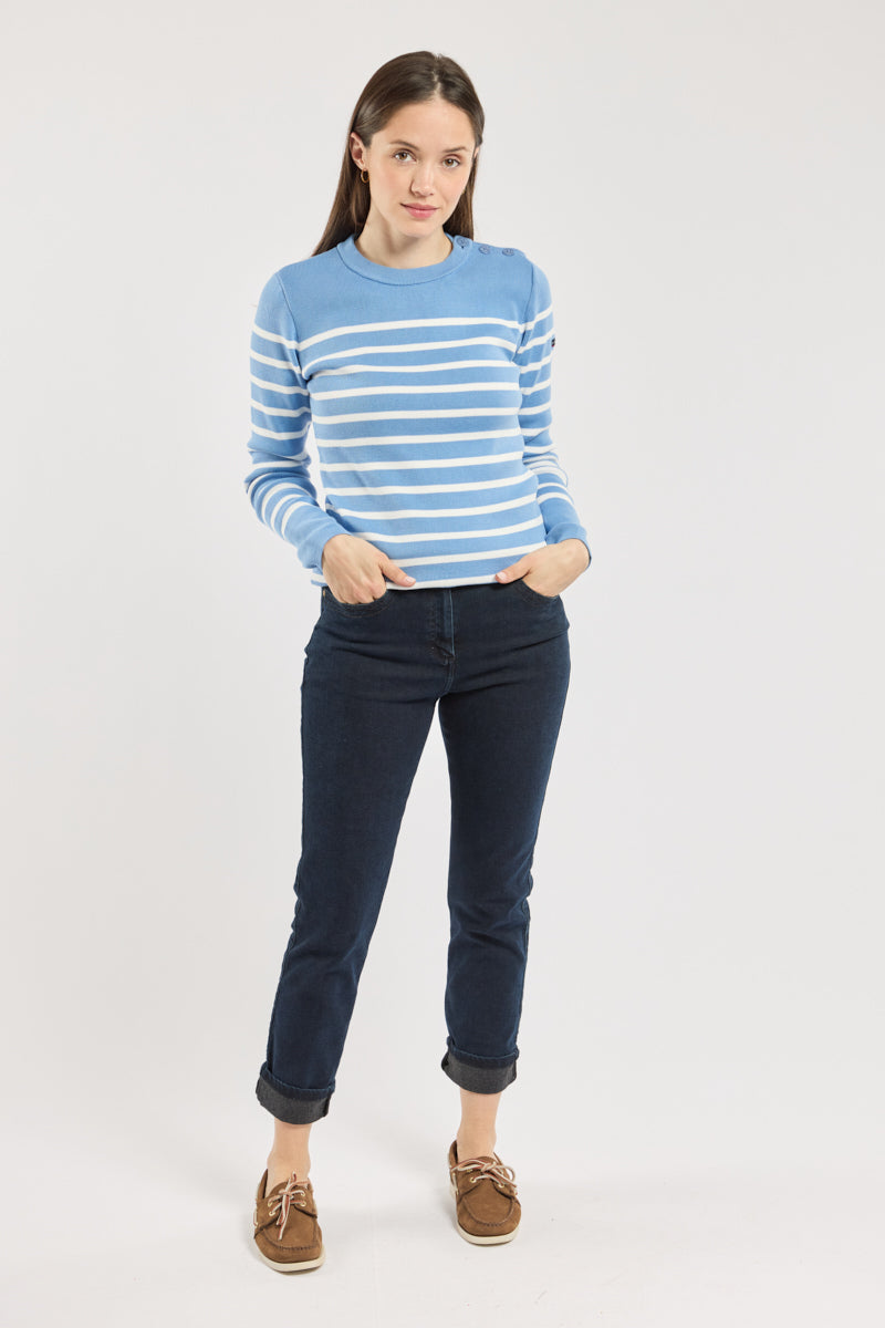armor-lux-pantalon-7-8-me-femme-coton-stretch image 1