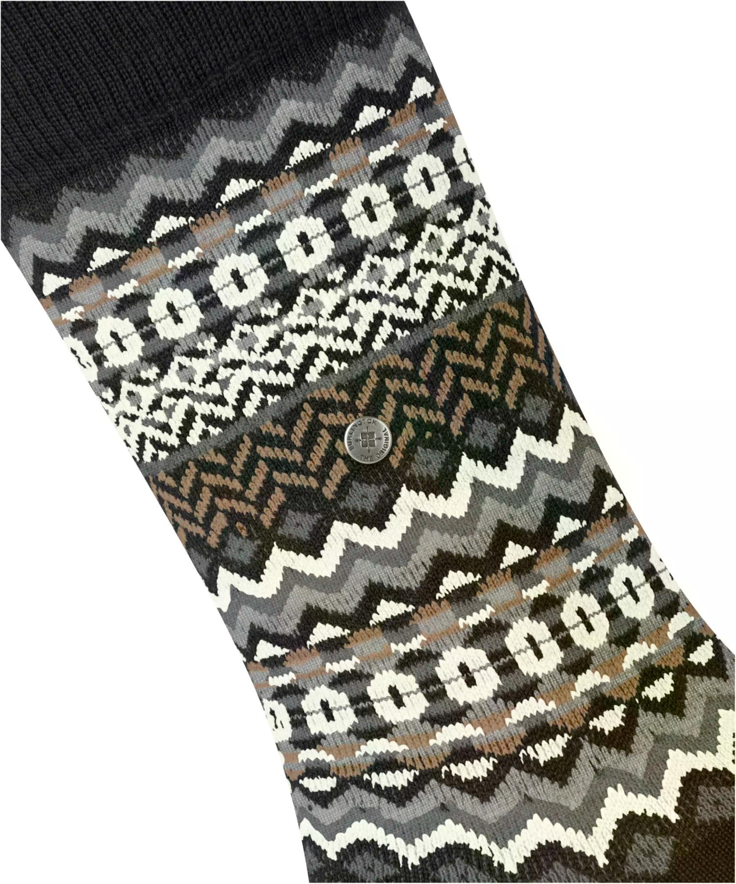 burlington-fair-isle-chaussettes-femme-laine-respirante-motif-h-ritage image 5