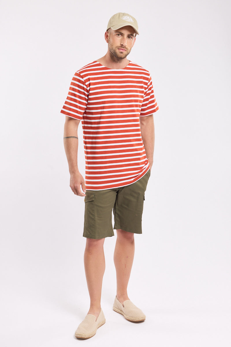 armor-lux-marini-re-manches-courtes-coton-lourd-homme image 2