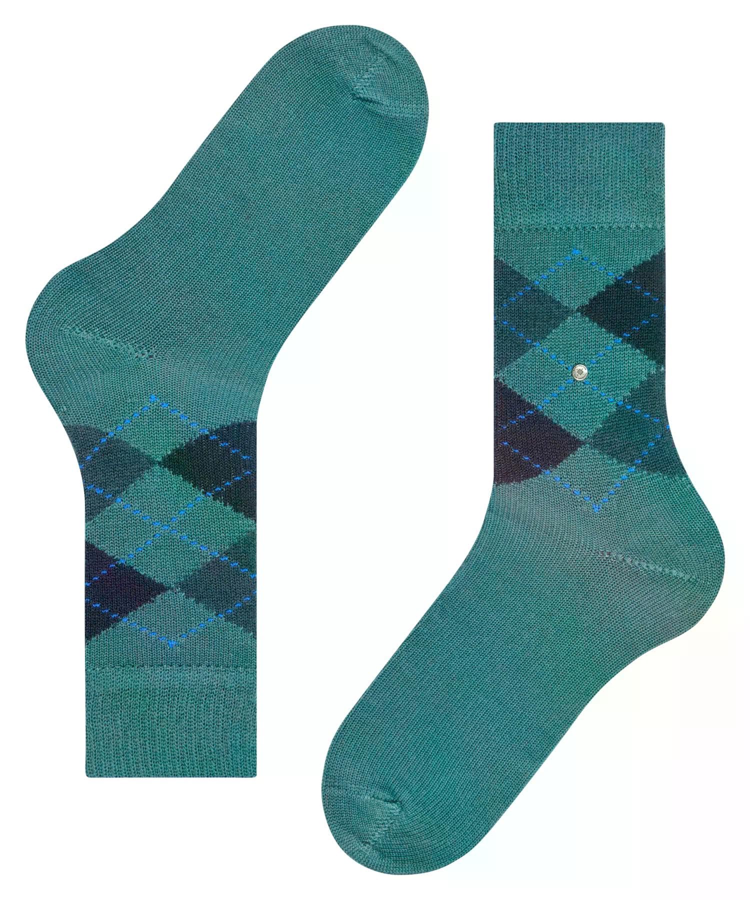 burlington-preston-chaussettes-homme-chaudes-fantaisie-vert-amazonia-7676-40-46 image 6