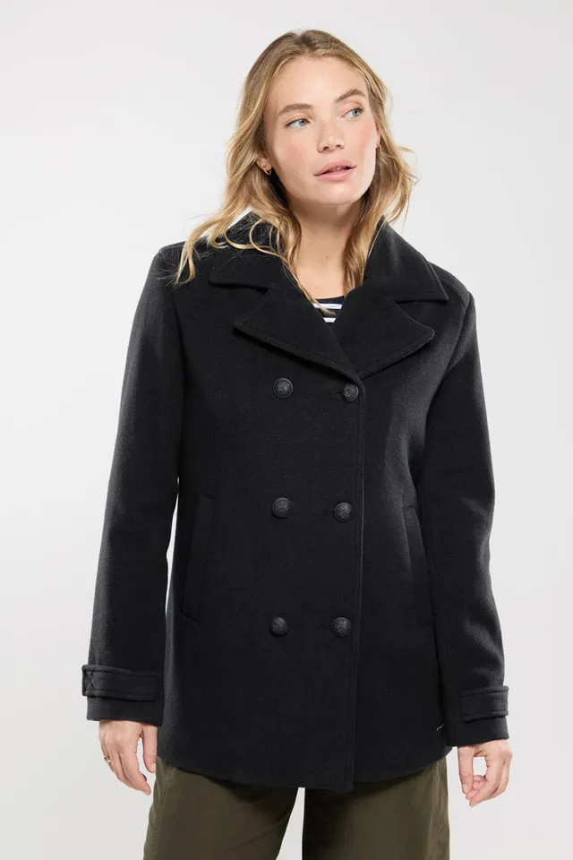 armor-lux-caban-penfret-femme-velours-de-laine image 1