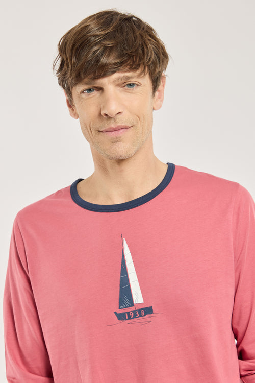 armor-lux-pyjama-homme-motif-l-ger-100-coton-jersey image 3