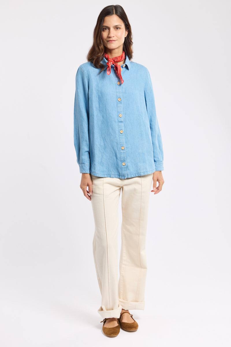 armor-lux-h-ritage-chemise-denim-lyocell-et-lin image 4