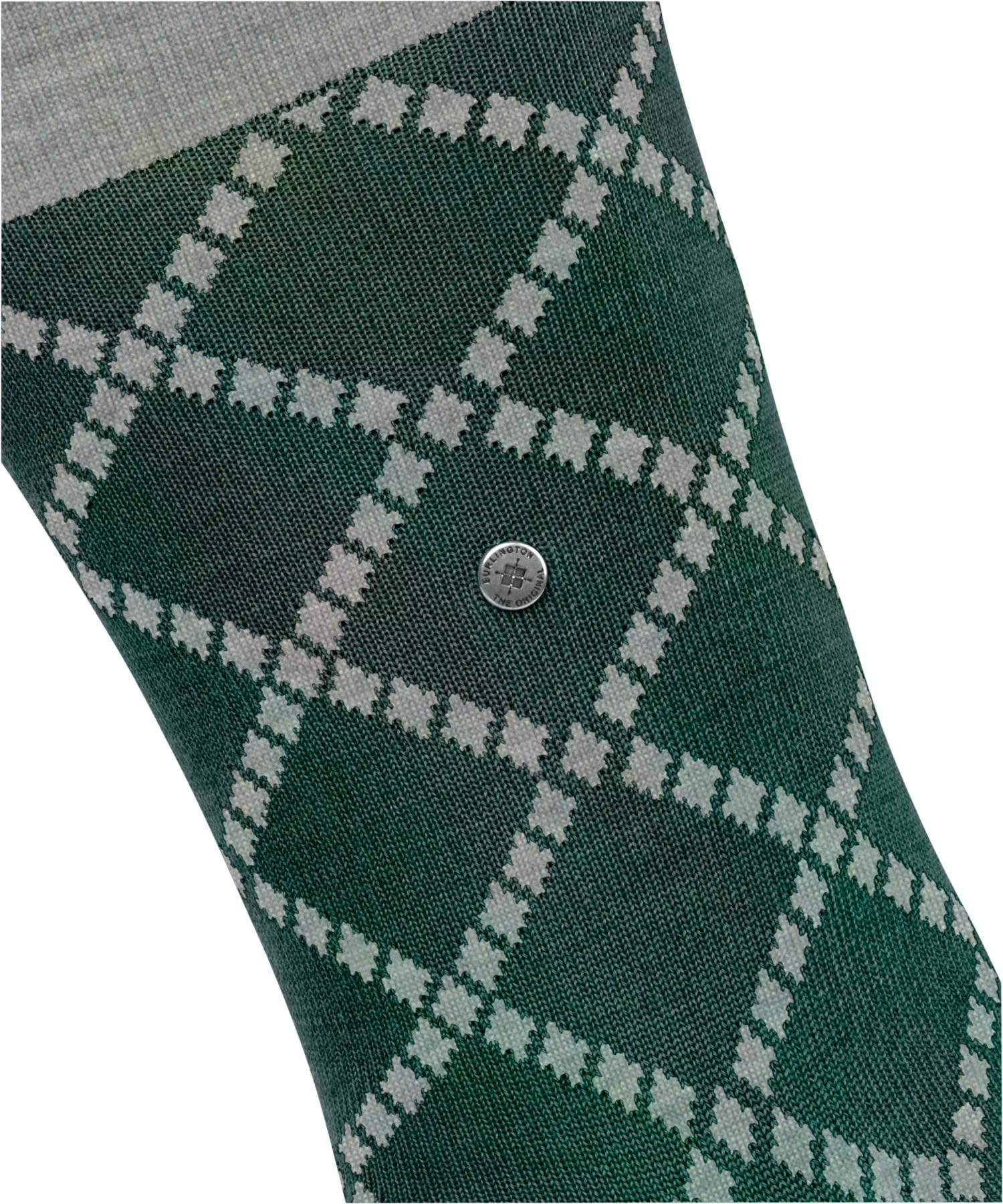 burlington-ferry-road-chaussettes-homme-vert-forest-7450-40-46-laine-fantaisie-1 image 5
