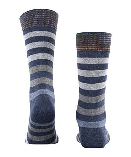 burlington-blackpool-chaussettes-homme-coton-bleu-dark-blue-melange-6688-40-46 image 7
