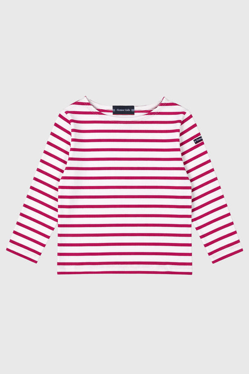armor-lux-marini-re-enfant-coton-lourd-col-bateau image 2