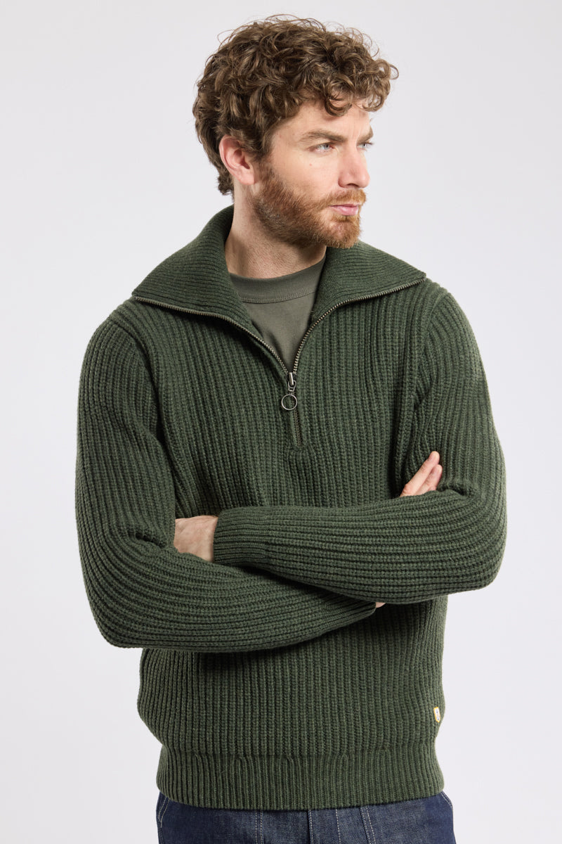 armor-lux-pull-camionneur-h-ritage-homme-80-laine-zipp image 5