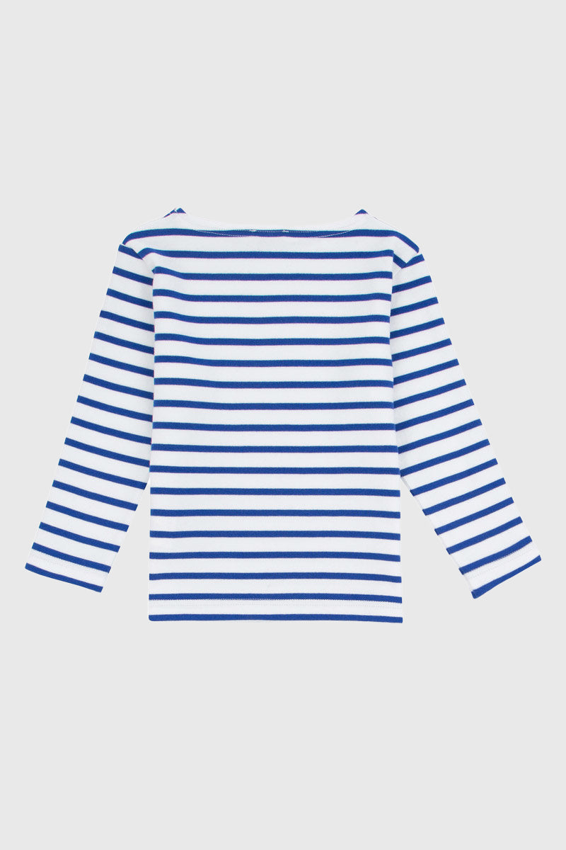 armor-lux-marini-re-loctudy-kids-coton-col-bateau-manches-longues image 3