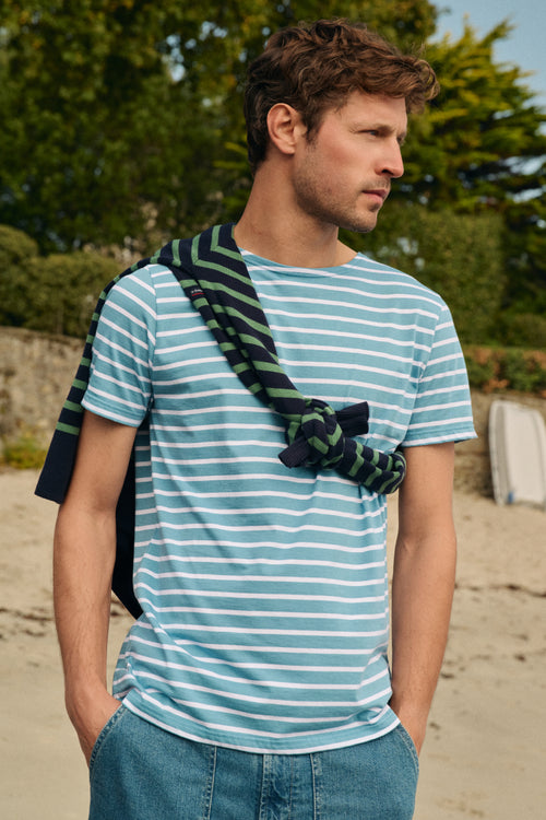 armor-lux-heritage-marini-re-homme-manches-courtes-coton-l-ger-collection-h-rita image 2