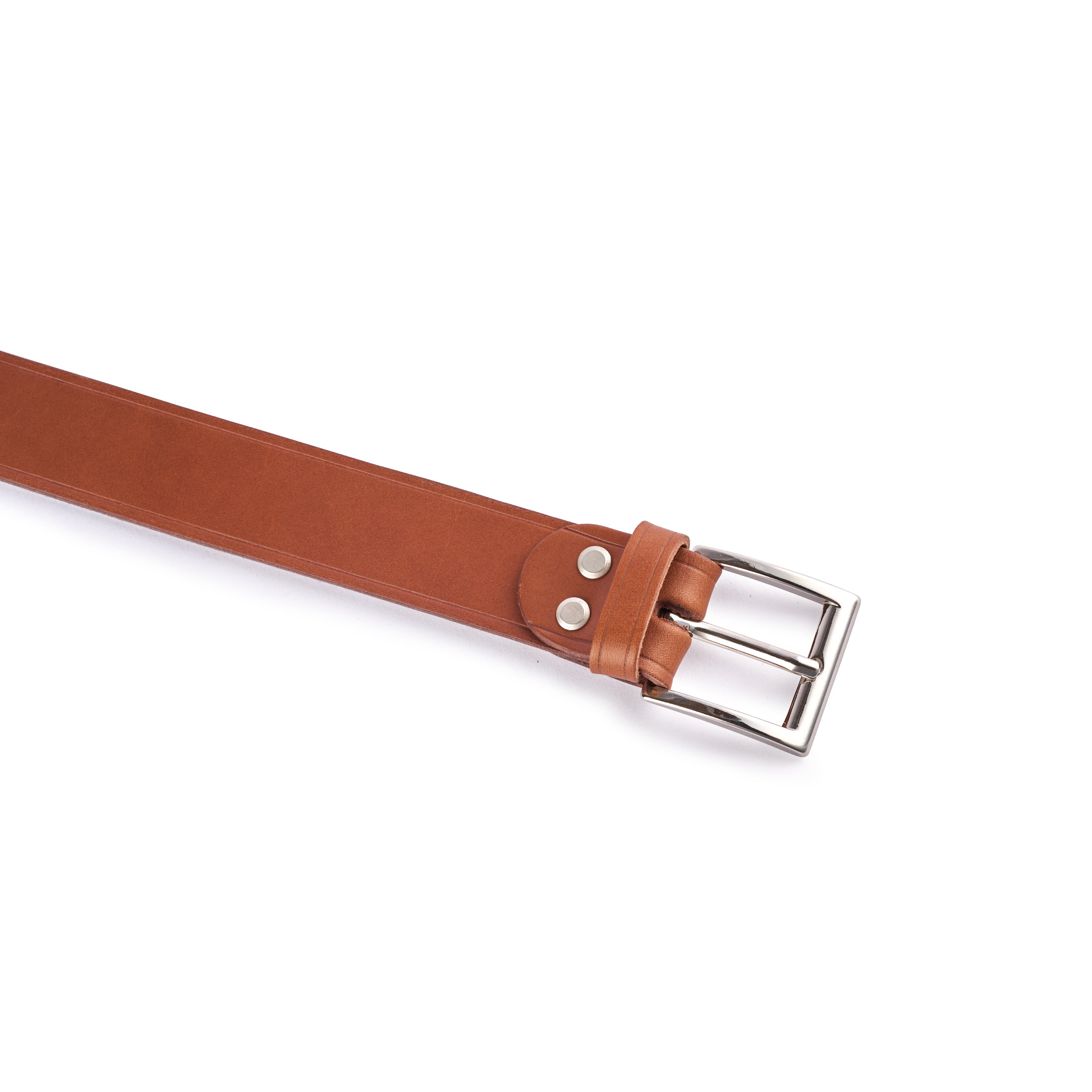 atelier-tuffery-ceinture-en-cuir-marron-fabriqu-e-main image 6