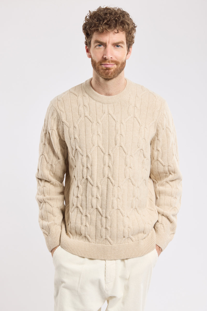 armor-lux-pull-irlandais-homme-heritage-80-laine-torsades image 2