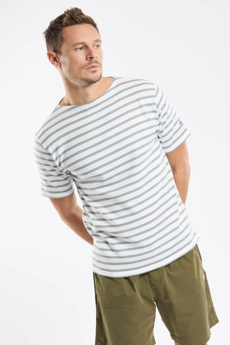 armor-lux-marini-re-homme-manches-courtes-coton-rustique-236g-m image 1