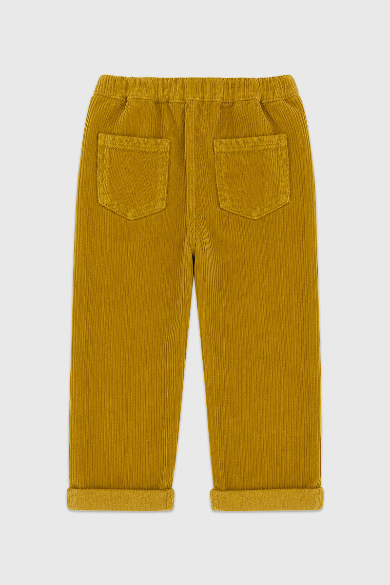 armor-lux-pantalon-enfant-velours-coton-ceinture-lastique image 2