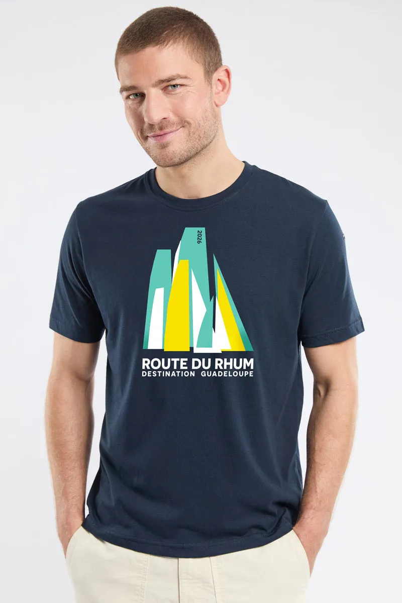 armor-lux-t-shirt-homme-route-du-rhum-guadeloupe-coton image 1