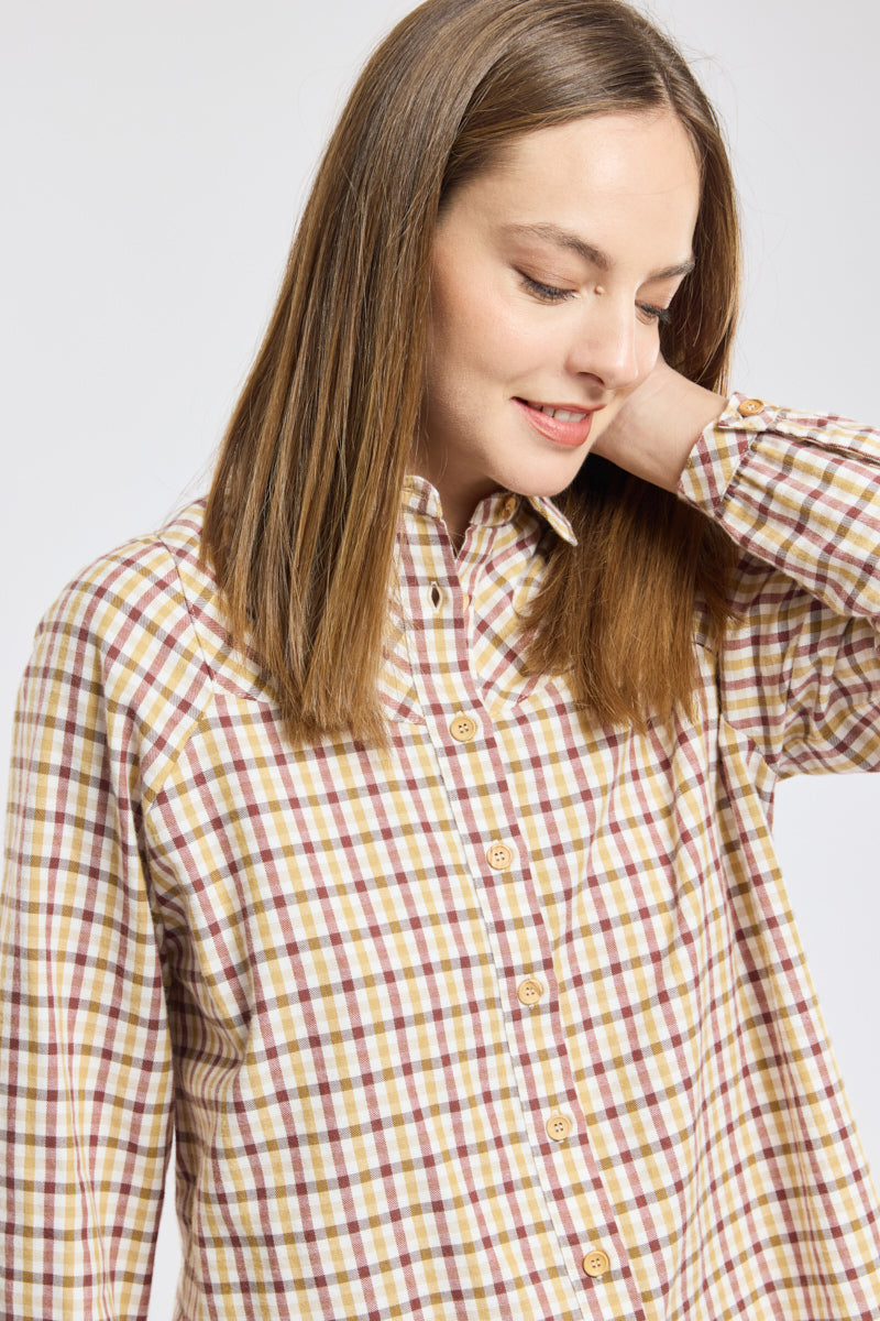 armor-lux-chemise-carreaux-femme-flanelle-100-coton-2 image 4
