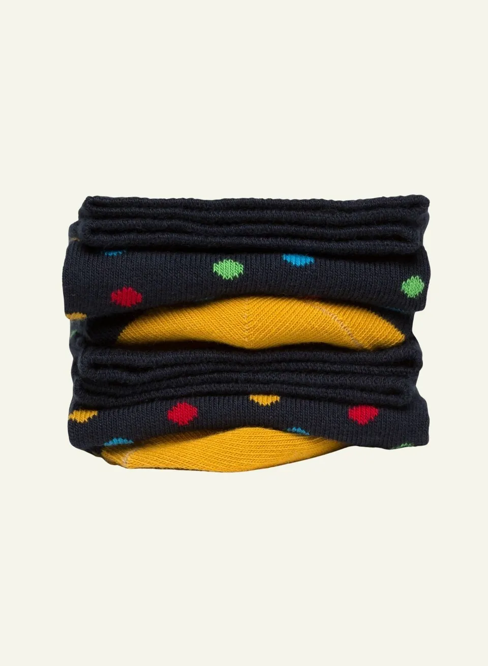 archiduchesse-confettis-chaussettes-fantaisie-courtes-bleues image 1