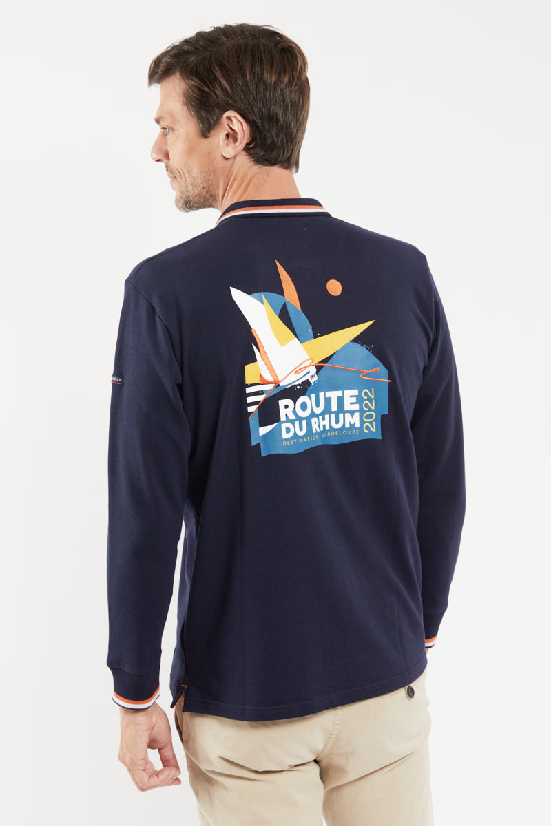 armor-lux-polo-manches-longues-route-du-rhum-2022 image 2