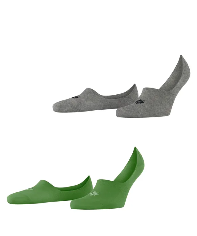 burlington-everyday-chaussettes-invisibles-homme-coton-x2-vert-fairway-7480-39-4 image 1
