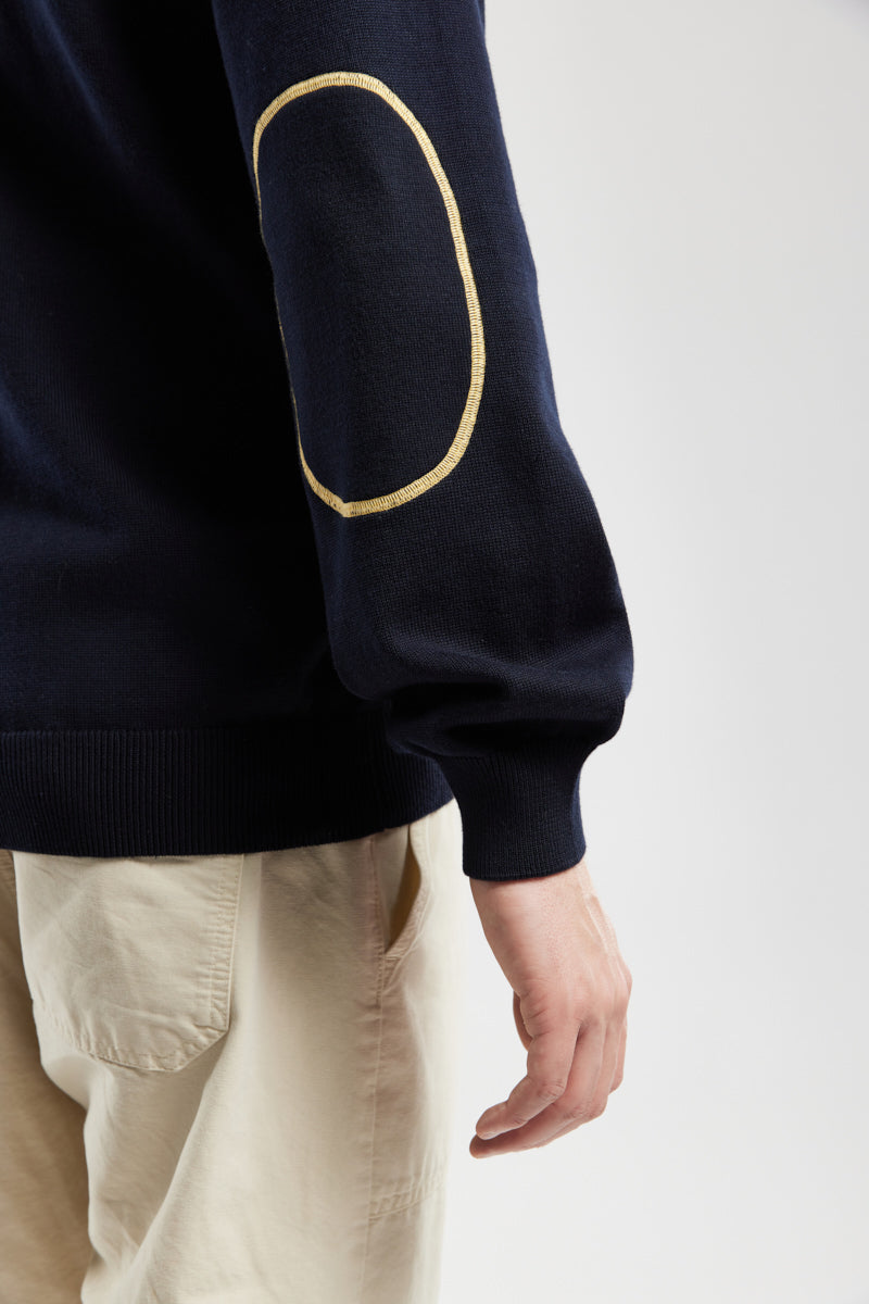 armor-lux-cardigan-homme-coton-coudi-res-col-v image 6