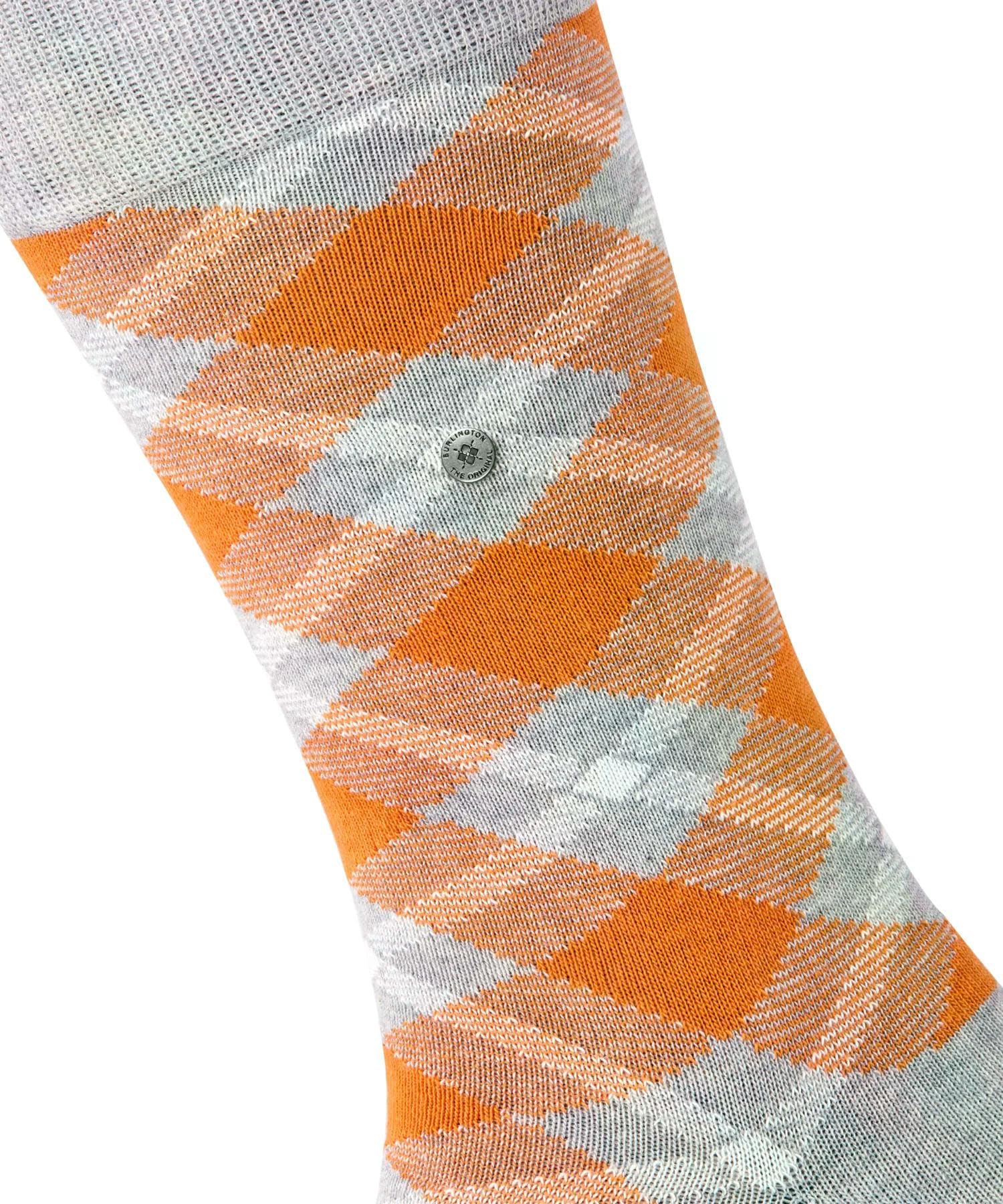 burlington-tartan-chaussettes-homme-gris-light-heather-3223-40-46 image 4