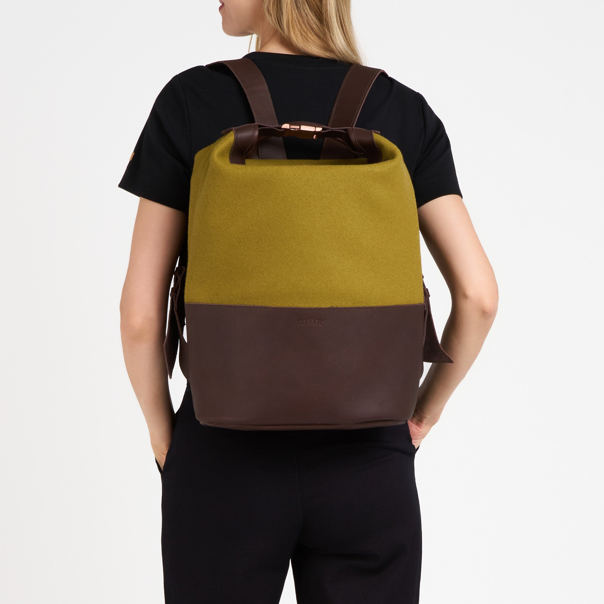 atelier-tuffery-sac-dos-causses-cuir-laine-fran-aise-olive image 3