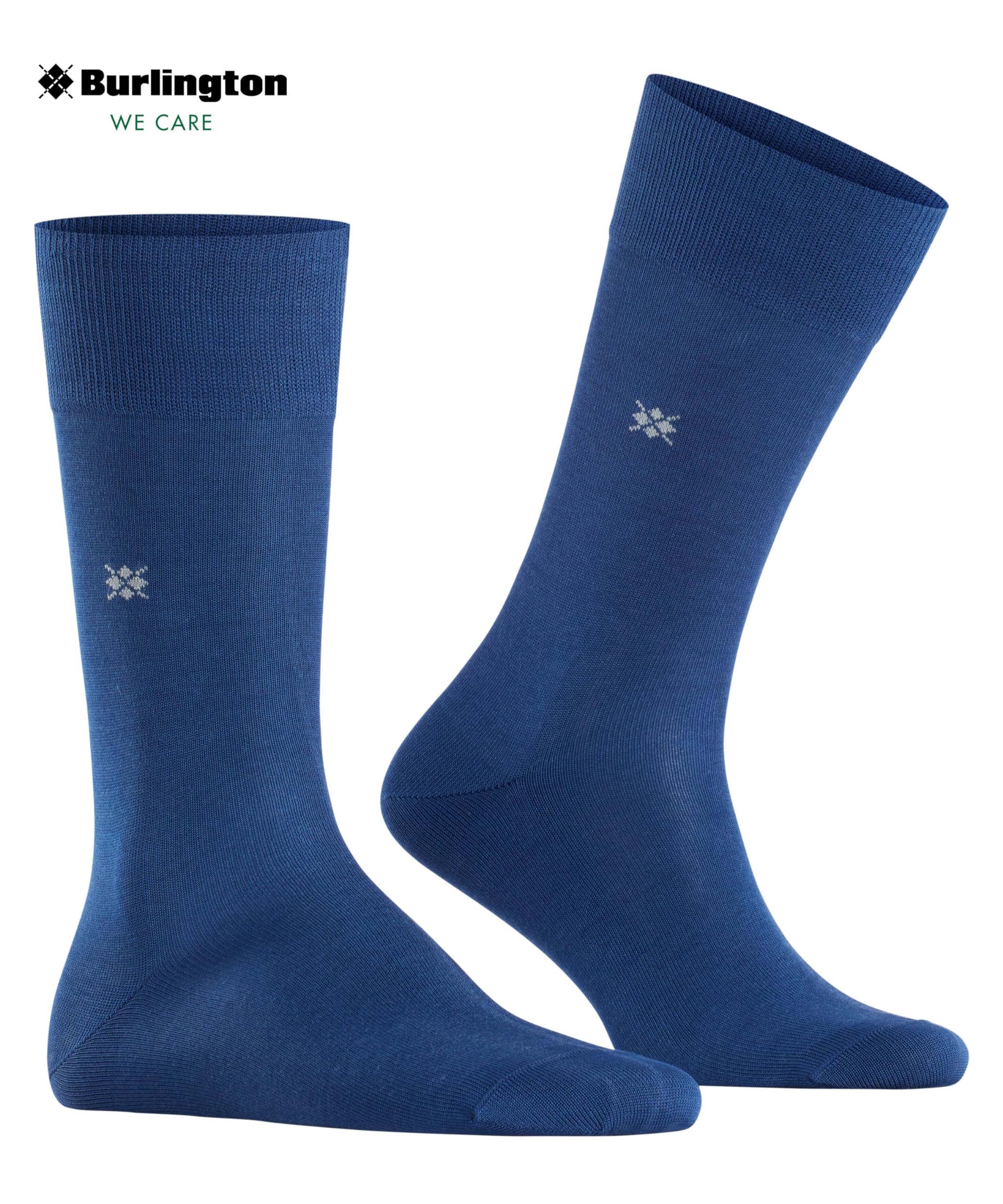 burlington-dublin-chaussettes-homme-coton-bio-opaque-losanges image 4