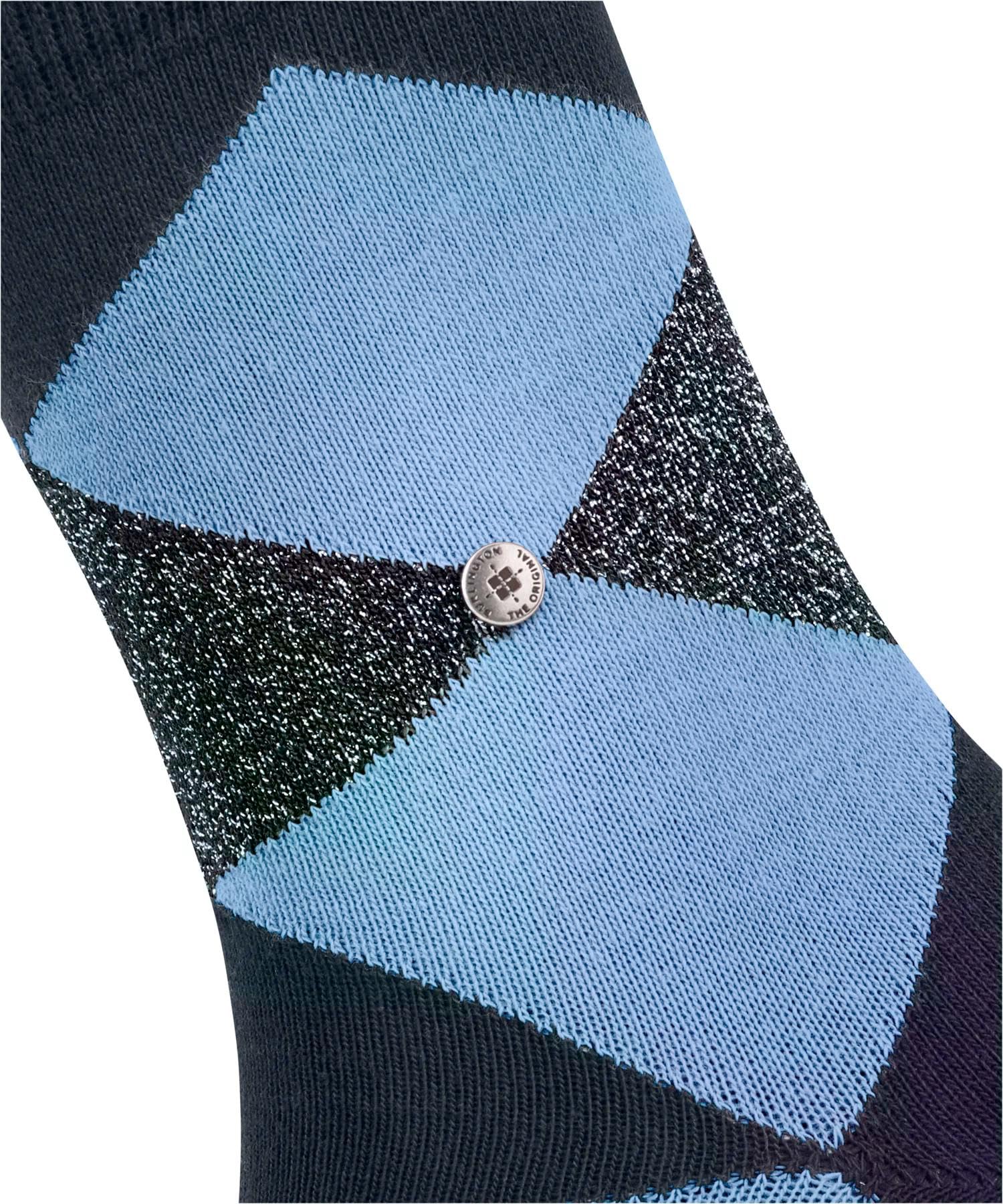 burlington-glitter-bonnie-chaussettes-femme-coton-respirant-argyle image 4