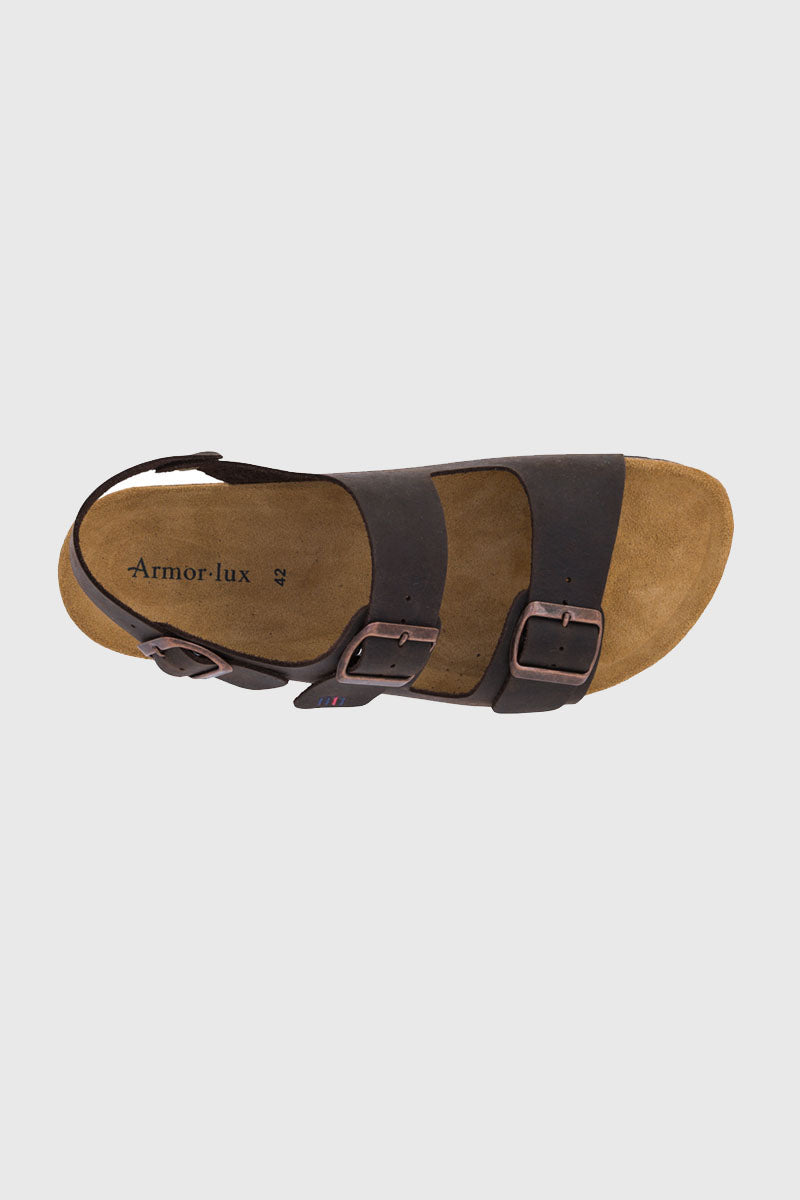 armor-lux-sandales-zoelan-homme-cuir image 3