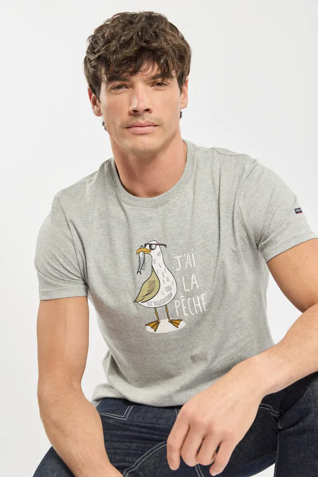 armor-lux-t-shirt-homme-s-rigraphi-coton-l-ger-160g-m-2 image 1
