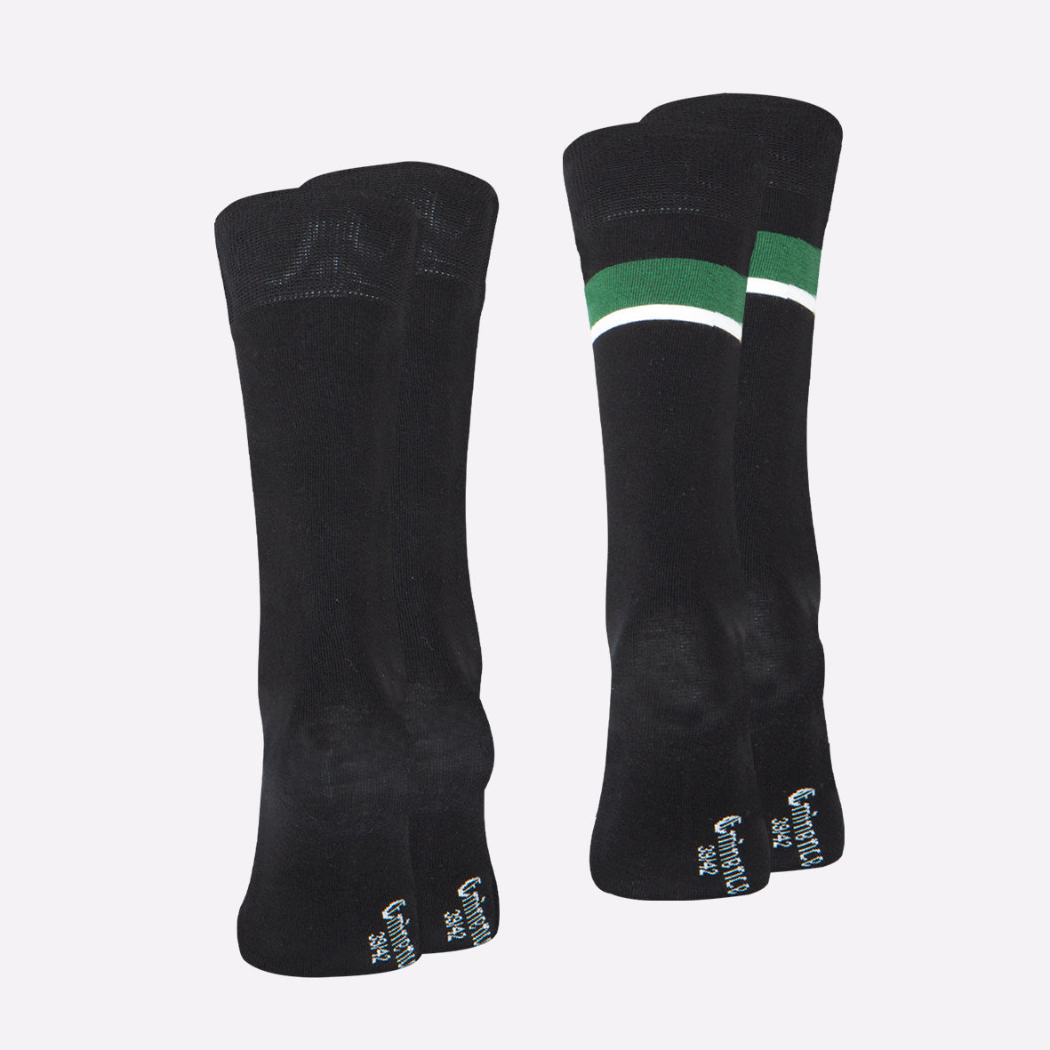 eminence-daily-fantaisie-chaussettes-mi-hautes-homme-noir-lot-de-2-paires image 3