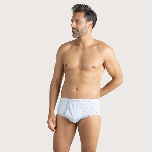 eminence-daily-slip-taille-haute-ouvert-homme-motifs-coton-merceris image 1